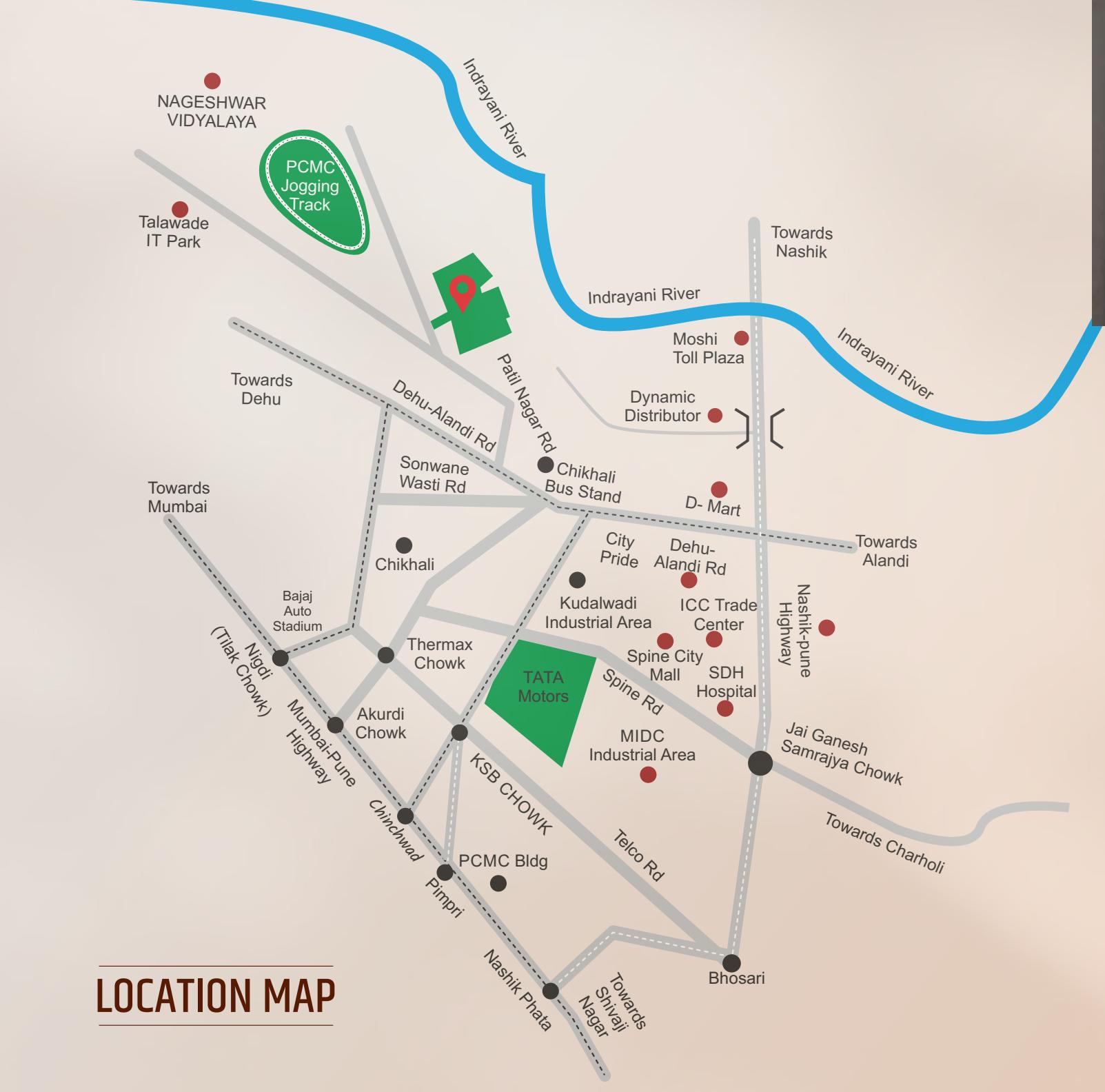 Abhimaan Vishwa 2BHK in Pimpri Chinchwad